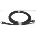 214MILNMNM-4  Cable Assembly, 4 Foot RG214MILC17 with Type-N Male