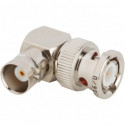 31-9 Amphenol Right Angle BNC Male to Female In-Series Adapter