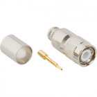 31-6001-RFX  TNC Male Crimp Connector, Cable Group I, Amphenol