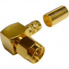 132239 Amphenol Right Angle SMA Male Crimp Connector for Cable Group X