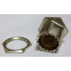 83-878 UHF Female Rear Mount Bulkhead Chassis Mount Connector, (SO239) w/Solder Cup, Amphenol