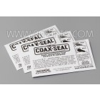 CS101 Coax Seal - 500 1/2 inch x 10 inch Strips