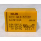 DS1E-ML2-DC12V Relay,12v 2-coil, latching. : matsushita