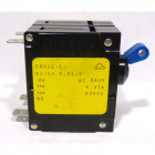 IEG11-1-61-10.5  Circuit Breaker, Dual AC, 10.5a, Airpax