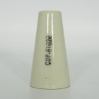 61029 Conical Glazed Ceramic Insulator, 5/8 x 1-1/8 x 2 inches