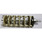 PA2025  Centralab Band Switch, 6 pole, 2-12 position, Non-Shorting