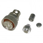 RFD-1605-2-E RF Industries 7/16 DIN Male Crimp Connector for Cable Groups E, I, PL