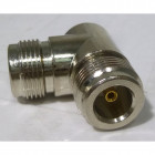 RFP7338-RA Type-N Female to Female Right Angle IN Series Adapter