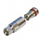 RFU502-H1 UHF Male (PL259) Clamp Type Connector, LDF4-50A Heliax Cable, RFI
