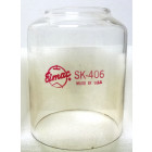 SK406 Eimac Tube Chimney for 3-500ZG, 4 3/4 High (NOS)
