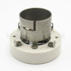 National Vintage 4-Pin Ceramic Tube Socket for 572B, 811A Type Tubes (Pull)