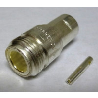 000-35025 Amphenol Straight Type-N Female Clamp Connector