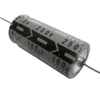 100-250A NIC Electrolytic Capacitor Axial Lead 100uf 250v