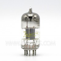 12AT7 Zenith High Frequency Black PlateTwin Triode (Pull) 