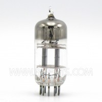 12AT7WA Unbranded (No Label) High Frequency Black Plate Twin Triode Tube (Pull)