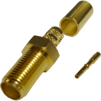 132116 Amphenol SMA Female Crimp Connector for Cable Group C