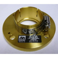 201-014 Myat 1-5/8" Flange Adapter, Clamp Type, to flange field cut line.