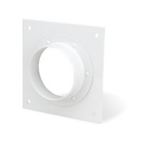 204673-1 Andrew 1-Port Wall/Roof Entry Panel with 4" Diameter Hole (7" x 7") Flange