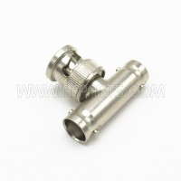 27-00695-000 BNC Male to Double Female Tee In-Series Adapter