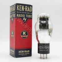 2A3 Ken-Rad Vintage Black Plate Power Amplifier Triode (NOS/NIB)