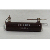 2HJ50 Wirewound Resistor, 50 ohms 20 watts. Mallory