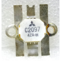 2SC2097H Mitsubishi NPN Epitaxial Planar Transistor 30 MHz 13.5V 75W Matched Pair (2) (NOS)