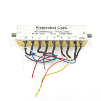 3200-1 Weinschel Programmable Attenuator 12V DC to 2GHz (Pull)