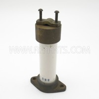 5 Inch Ceramic Stand-Off with Metal Base and Cap (Pull)