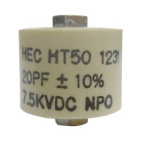 HT50V200KA High Energy Doorknob Capacitor 20pf 7.5kv 10% 
