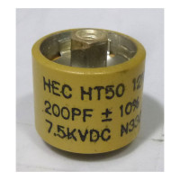 HT50V201KA / 580200-7 High Energy Doorknob Capacitor 200pf 7.5kv 10%