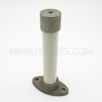 6 Inch Ceramic Stand-Off with Metal Base and Cap (Pull)