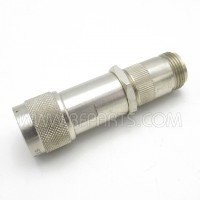 6020-6021 Star Type-N Male to Female Adjustable Length Test Adapter with Gold Contacts (Pull)