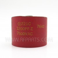 721C Ceramite Doorknob Capacitor 1200pf 7.5kv (Pull)
