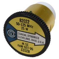 CD82022  wattmeter element, 50-125mhz 25 watt, Coaxial Dynamics