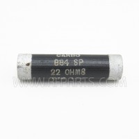 884SP22 Carborundum Fixed Resistor 22 ohm 22 Watts 10% (Pull)