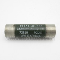 885AS101KDS Carborundum 15 Watt 100 Ohm 10% Non-inductive Ceramic Resistor (Pull)