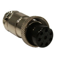 8PINMICPLUG 8 Pin Microphone Plug for Cable side