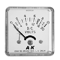 DCVM10-20 Panel meter, dc volts