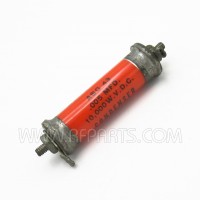 ASG43 CRC Glass Body Oil-filled Capacitor .005mfd 10kvdcw (Pull)