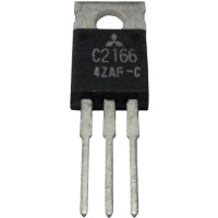 2SC2166C Mitsubishi NPN Epitaxial Planar RF Transistor 27 MHz 12V 6W (NOS)