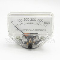 DC Panel Meter 0-500 Microamperes (NOS)