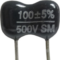 DM15-100 - 100pf 500v Mica Capacitor (cut leads)