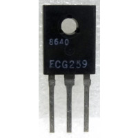 ECG259 Transistor, NPN-S, Darlington Power Amp, 75 watt, ECG