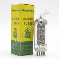 6V4/EZ80 Amperex Bugle Boy Miniature Full Wave Rectifier Tube Made in Holland (NOS/NIB)