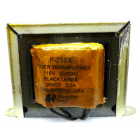 F-255X Triad Magnetics Transformer 115vac 20 vct, 2 amp (NOS)