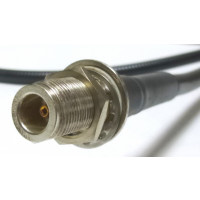F2A-PNF-4 Andrew Pre-Made Cable Assembly, 4ft FSJ2-50 w/TYPE-N Female Bulkhead Connector