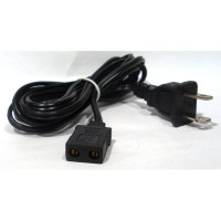 FPC68FT Fan power cord w/6 ft ac plug, straight plug