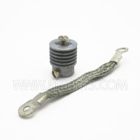 HR-6 Eimac Heat-Dissipating Connector Top Cap with Connecting Strap (Pull)