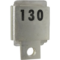 J101-130 FW Metal Cased Mica Capacitor Case A 130pf 350v (NOS)