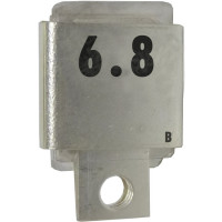 J101-6.8 Unelco / Semco Metal Cased Mica Capacitor Case B 6.8pf 350v (NOS)